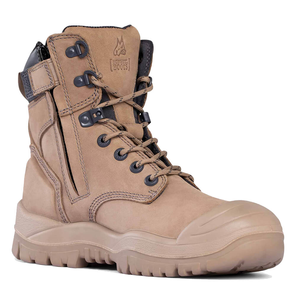 High leg steel 2024 toe cap boots