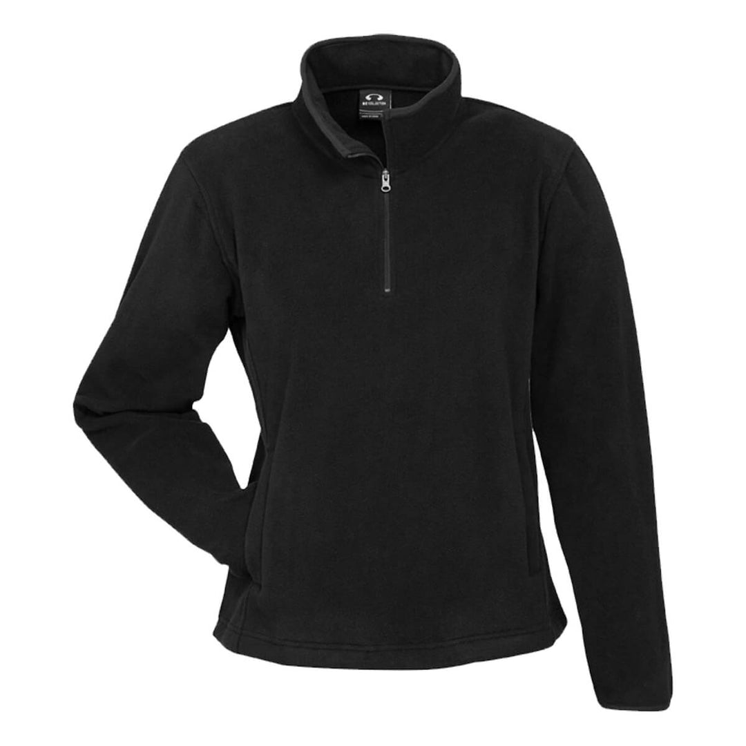 Biz Collection F10520 Womens Trinity Fleece Black Front