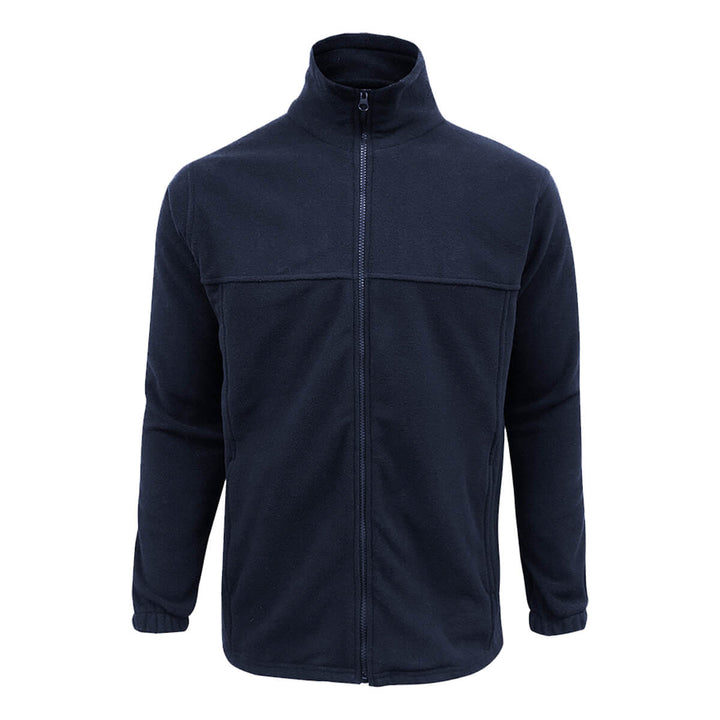 Biz Collection PF630 Mens Plain FleeceJacket Navy Front