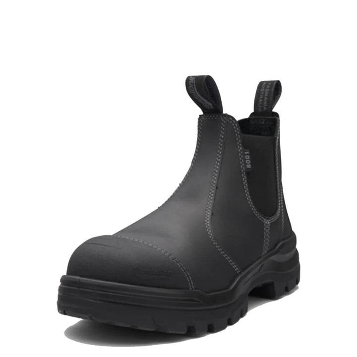 Blundstone Rotoflex 8001 Pull On Steel Cap Safety Boots Black Front