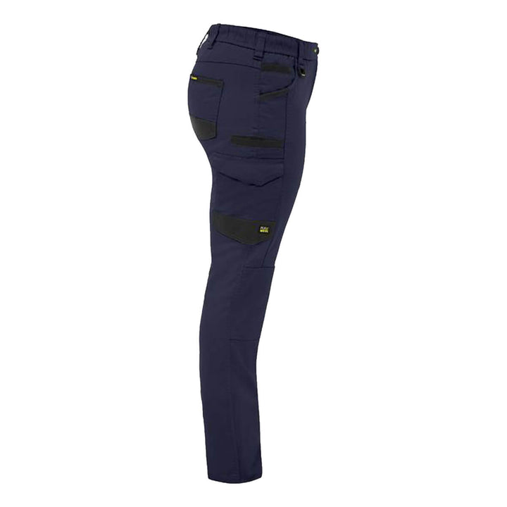 Bisley BPCL6338 Women's Flx & Move Stretch Canvas Elastic Waist Cargo Pants Navy RHS