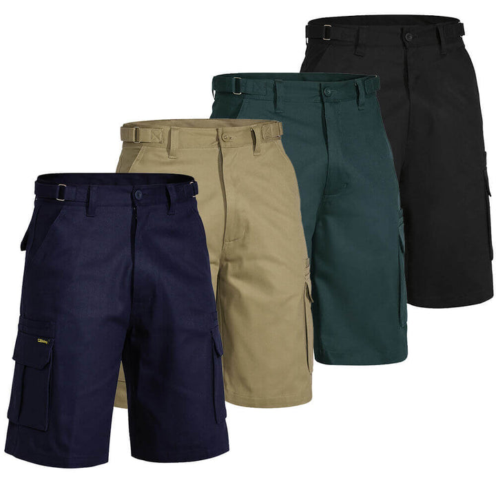 Bisley BSHC1007 Cotton Drill Cargo Shorts