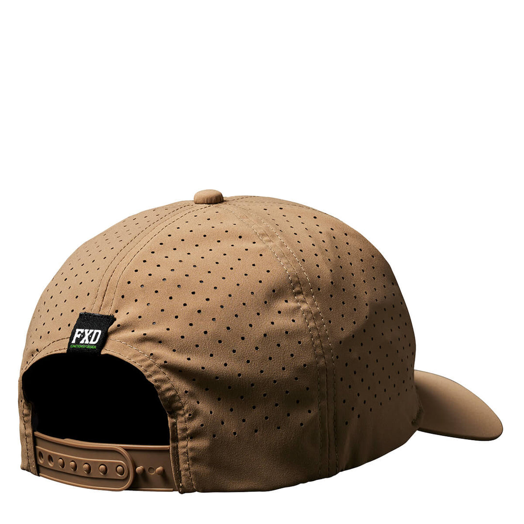 FXD CP12 Tech Baseball Cap Khaki View 3