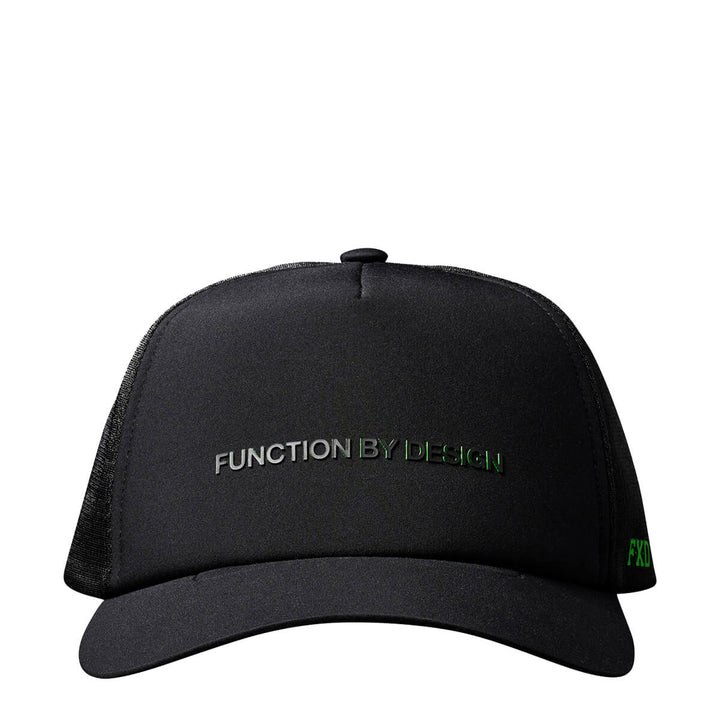 FXD CP13 Trucker Cap Black Small Logo View 2