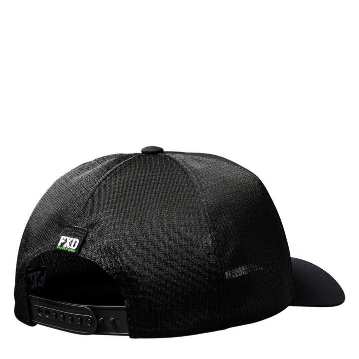 FXD CP13 Trucker Cap Black Small Logo View 3