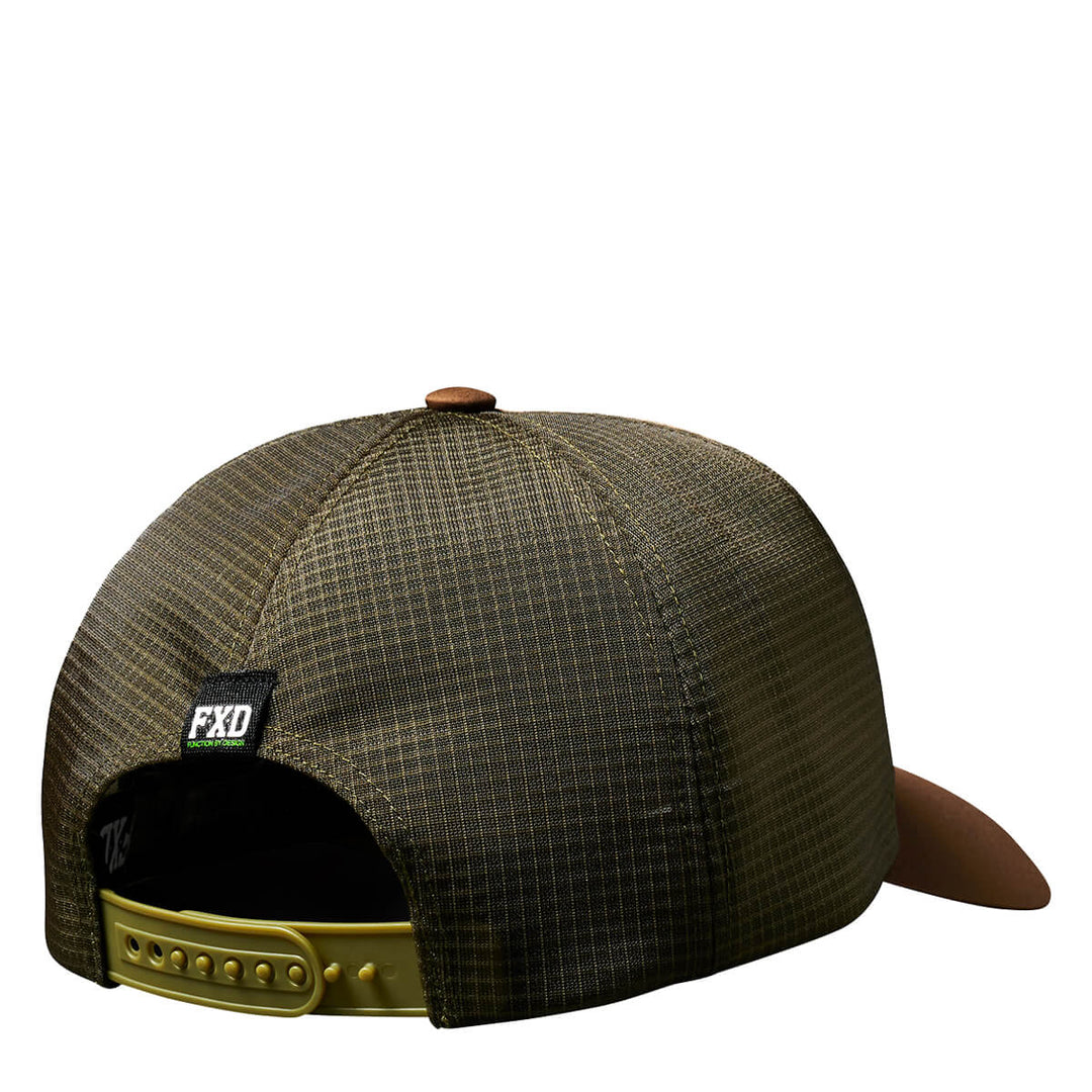 FXD CP13 Trucker Cap Khaki View 3