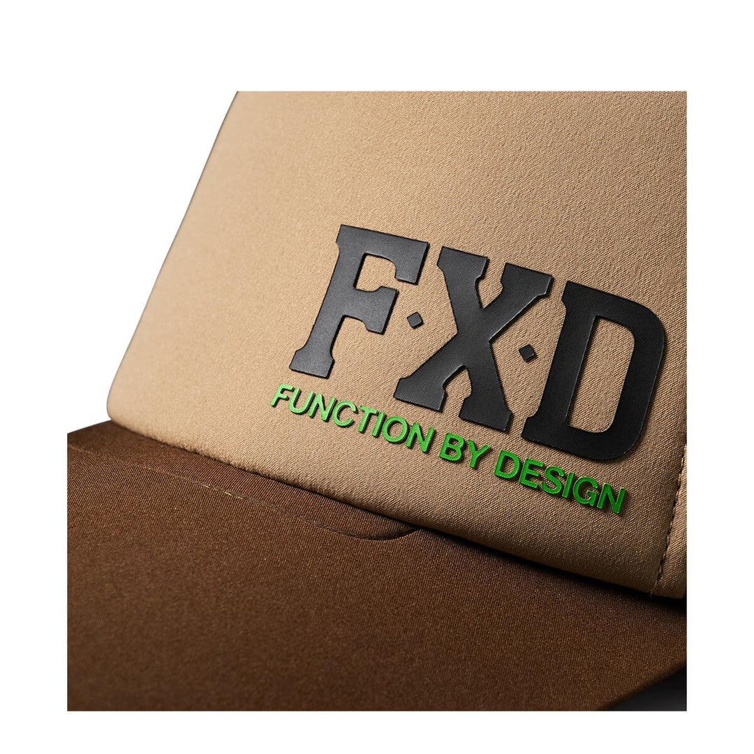 FXD CP13 Trucker Cap Khaki View 5