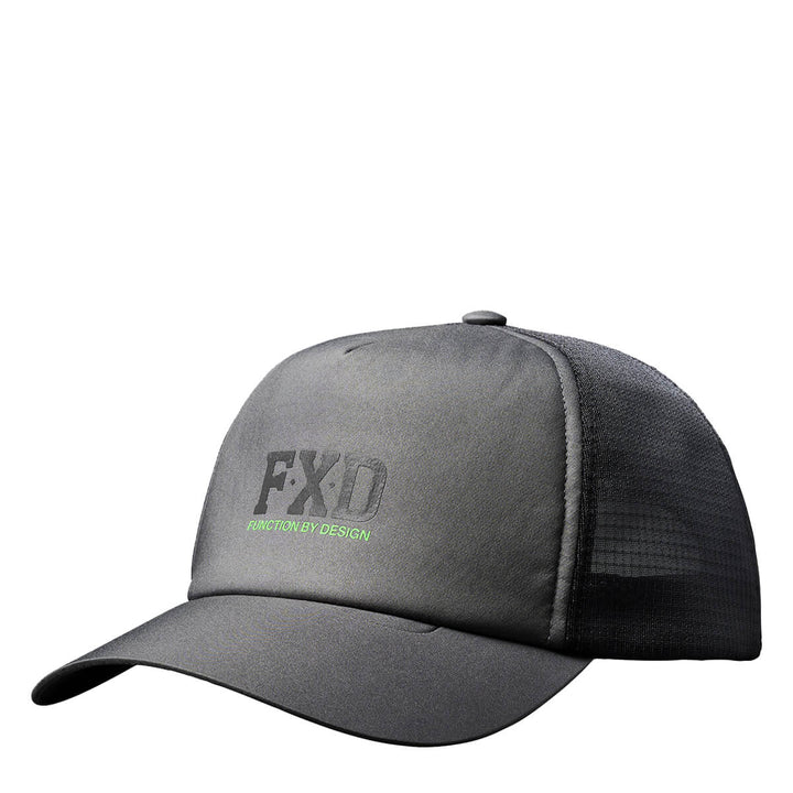 FXD CP13 Trucker Cap Titanium View 1