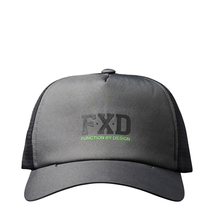 FXD CP13 Trucker Cap Titanium View 2