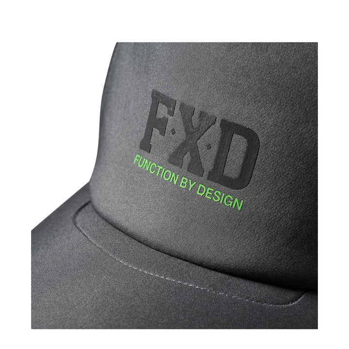 FXD CP13 Trucker Cap Titanium View 4