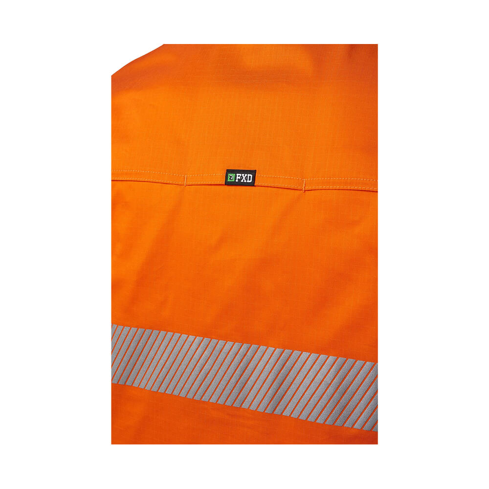 FXD LSH2T Mens Hi-Vis Taped Shirt Orange Detail