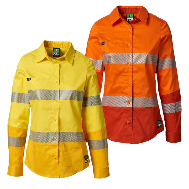 FXD LSH2WT Womens Hi-Vis Taped Shirt