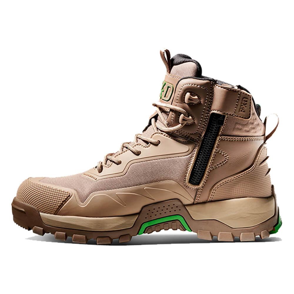 FXD WB6 4.5" Work Boots Stone LHS