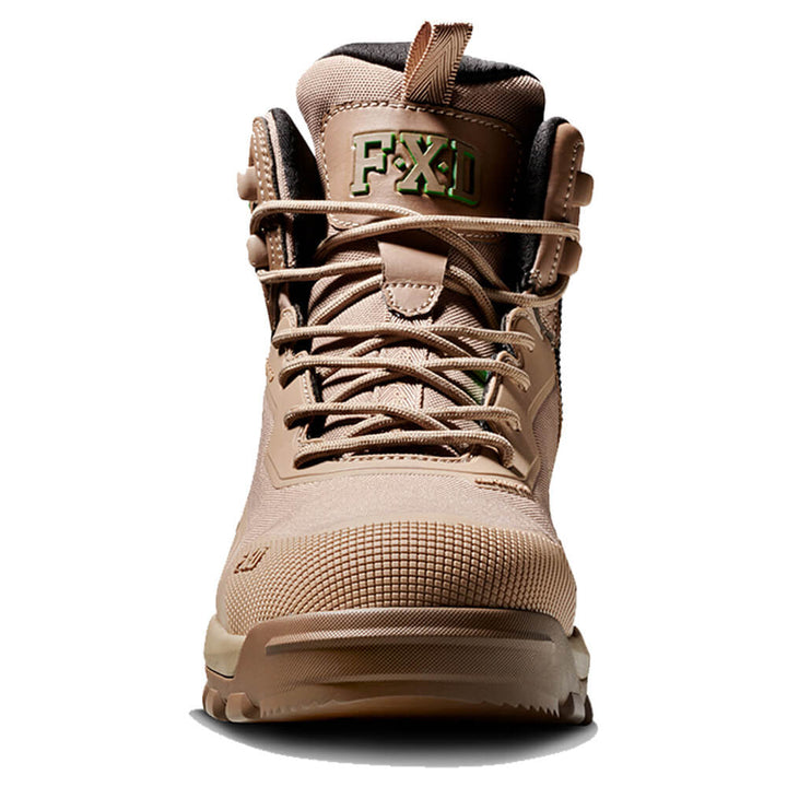 FXD WB6 4.5" Work Boots Stone Front