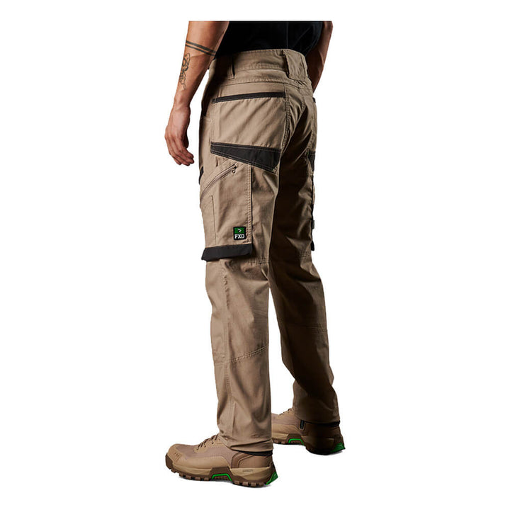 FXD WP10 Work Pants Khaki Back LHS