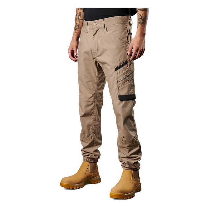 FXD WP11 Cuffed Work Pants Khaki LHS