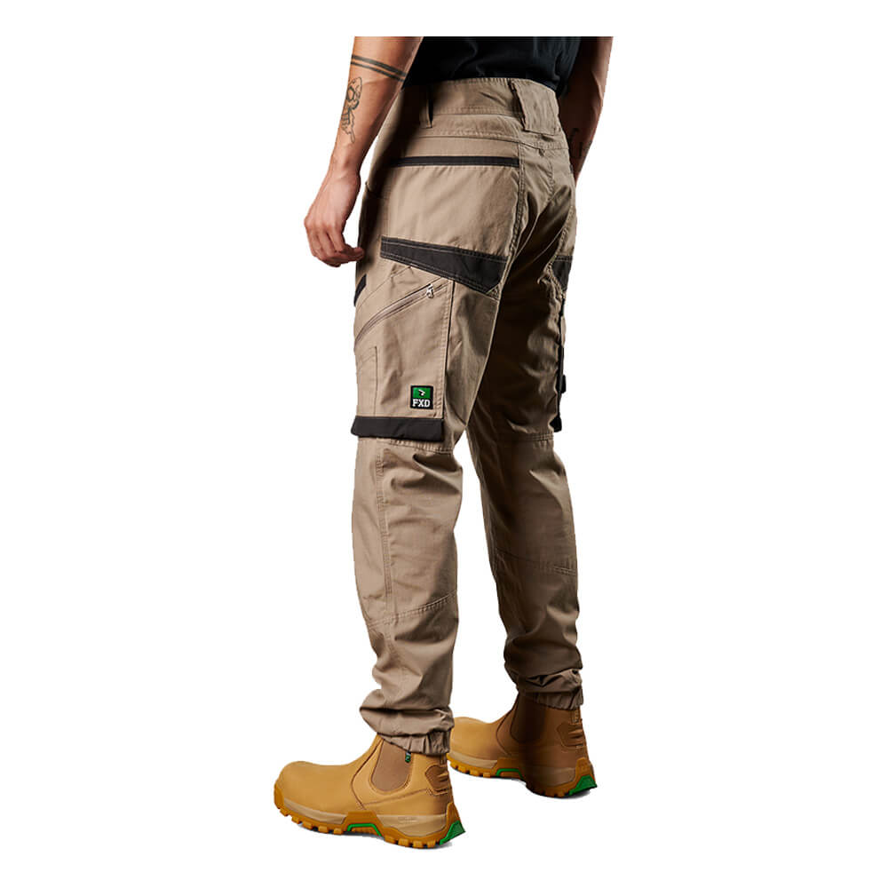 FXD WP11 Cuffed Work Pants Khaki LHS