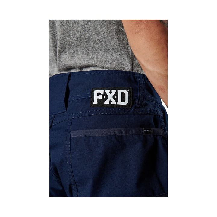 FXD WP11 Cuffed Work Pants Navy Logo