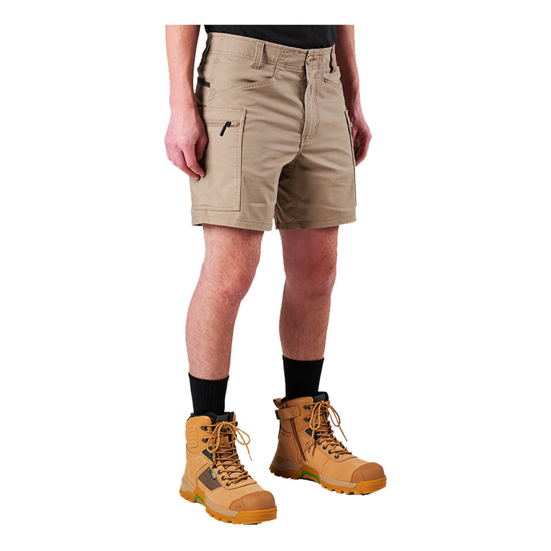 FXD WS6 Stretch Cargo Short Khaki RHS