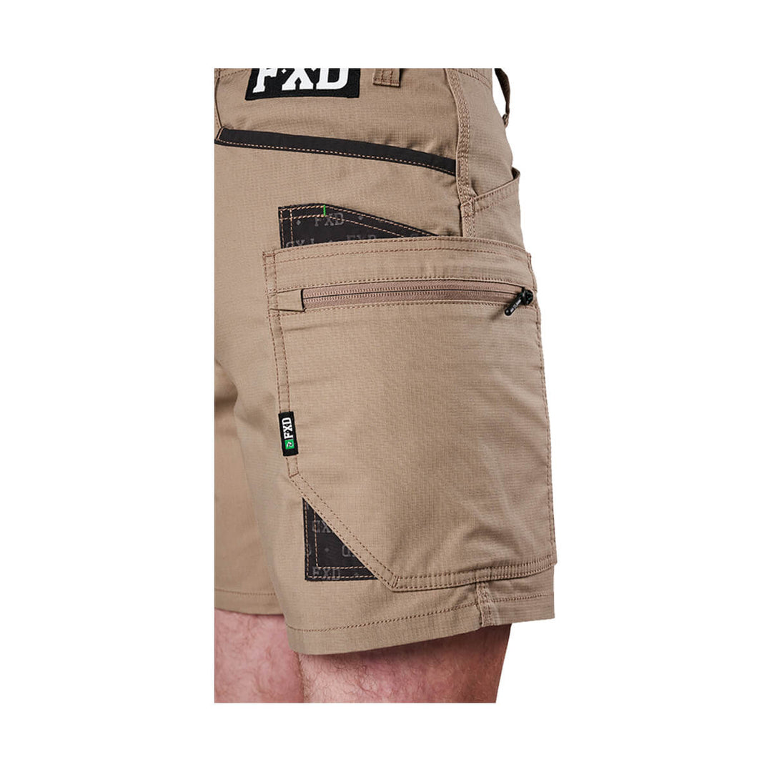 FXD WS6 Stretch Cargo Short Khaki Cargo Pocket