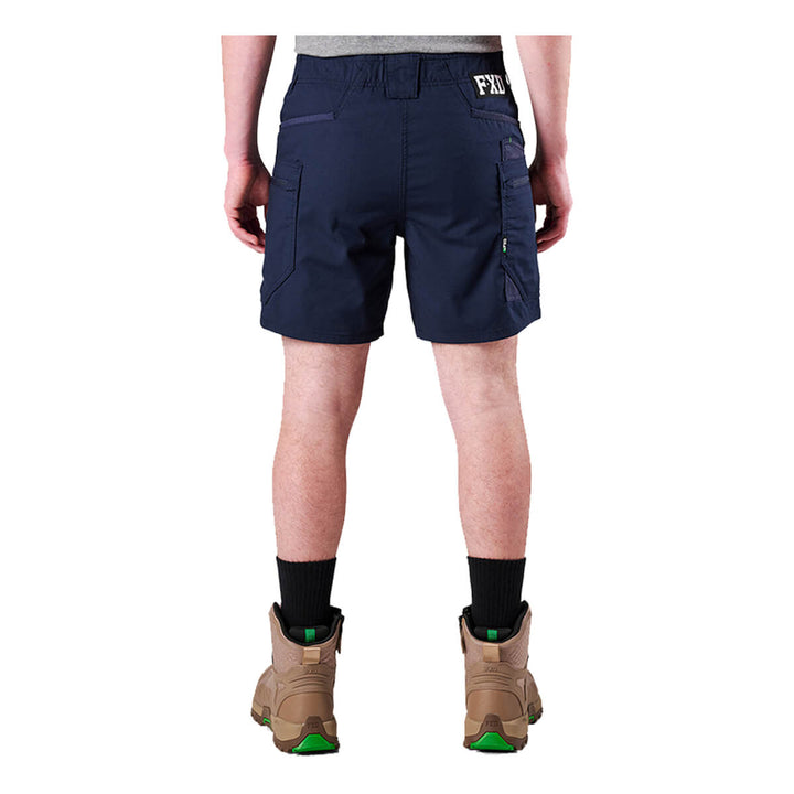 FXD WS6 Stretch Cargo Short Navy Back