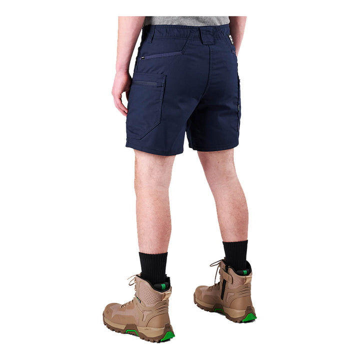 FXD WS6 Stretch Cargo Short Navy Back LHS