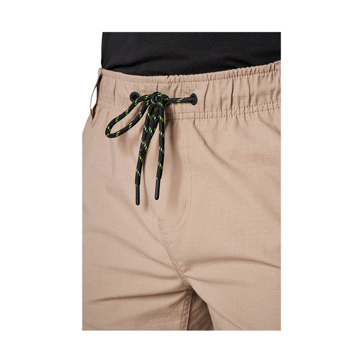 FXD WS7 Elastic Waist Utility Short Khaki View 9