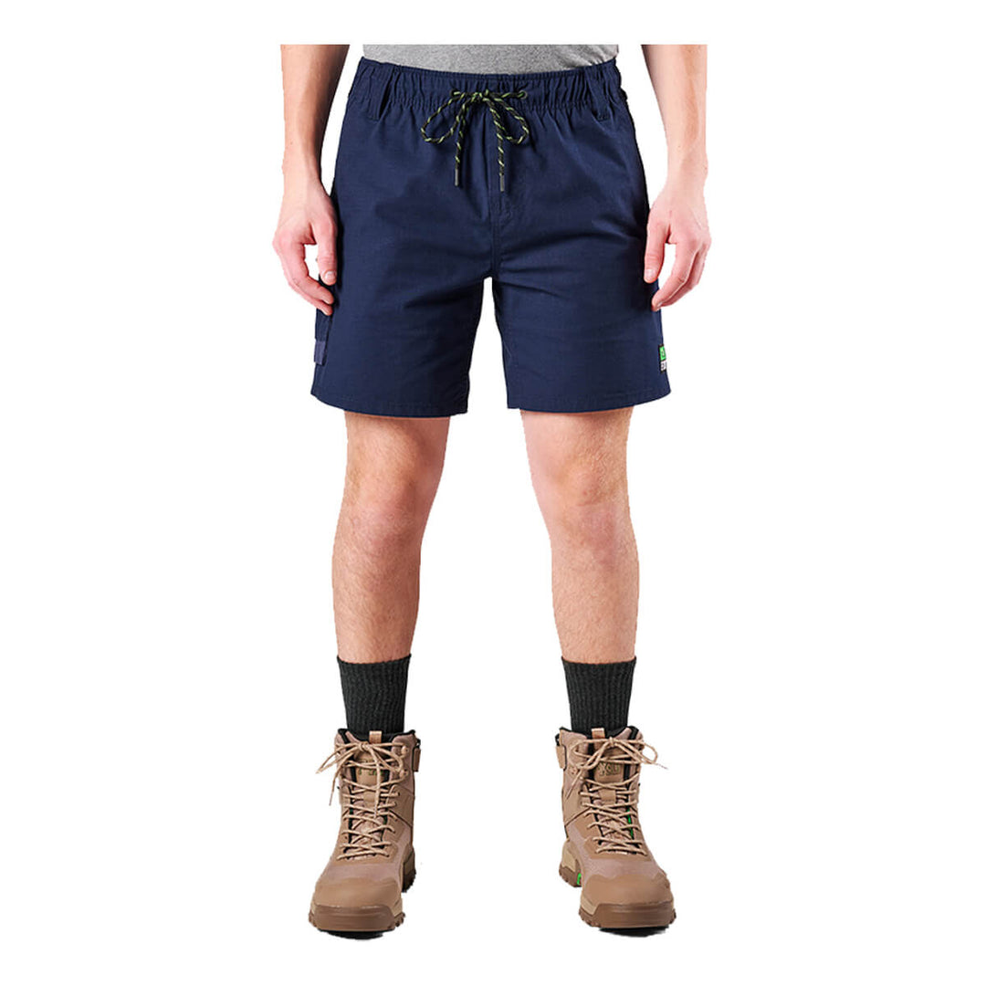 FXD WS7 Elastic Waist Utility Short Navy View 1