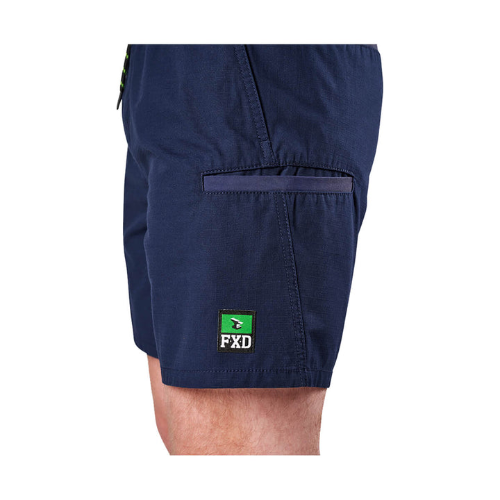 FXD WS7 Elastic Waist Utility Short Navy View 10