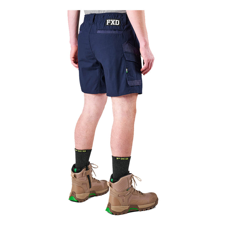 FXD WS7 Elastic Waist Utility Short Navy View 3