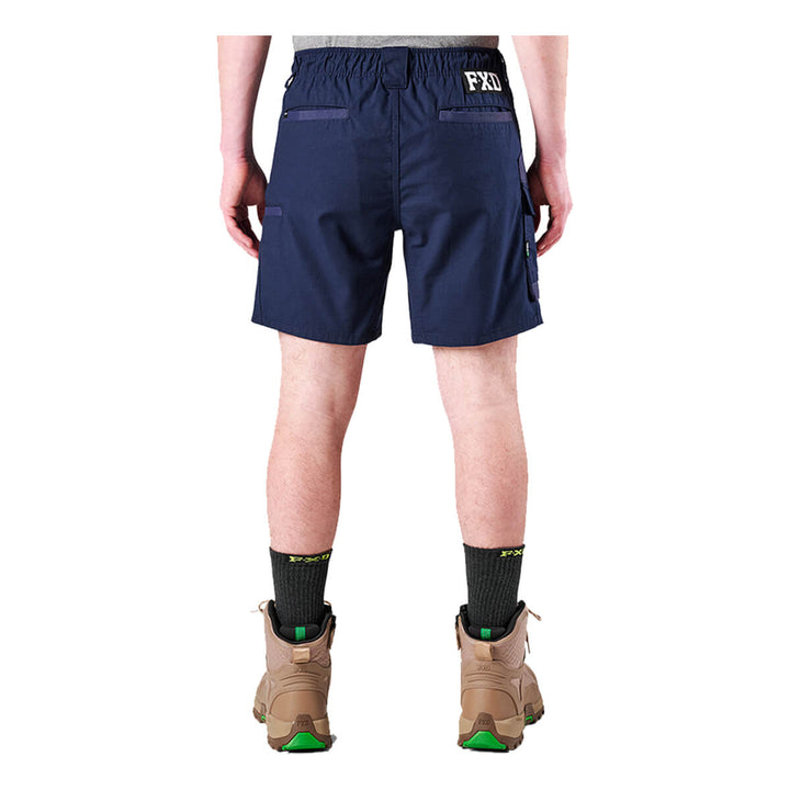 FXD WS7 Elastic Waist Utility Short Navy View 4