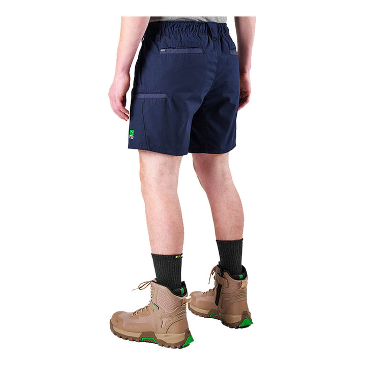 FXD WS7 Elastic Waist Utility Short Navy View 5