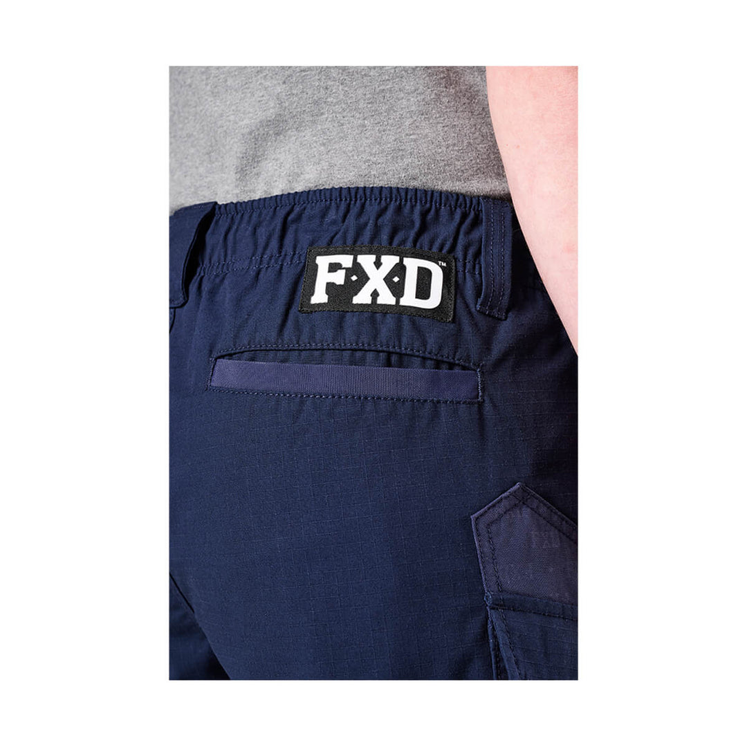 FXD WS7 Elastic Waist Utility Short Navy View 7