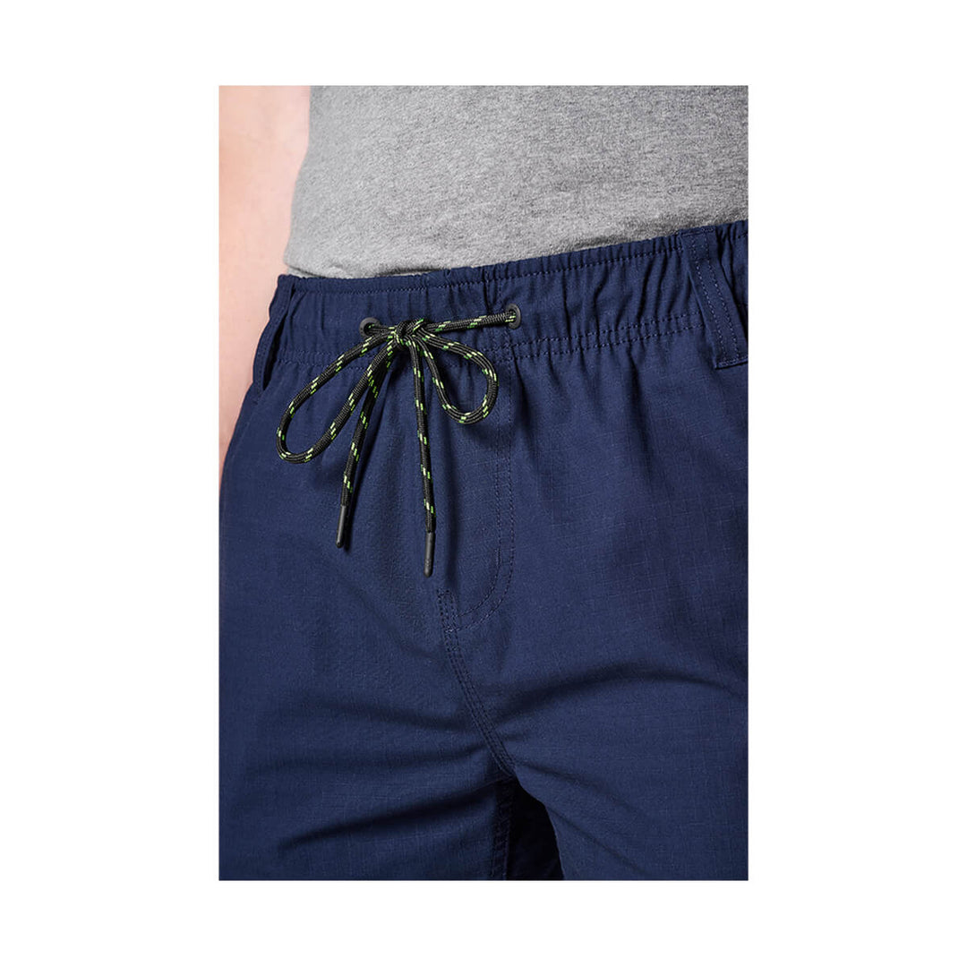 FXD WS7 Elastic Waist Utility Short Navy View 9