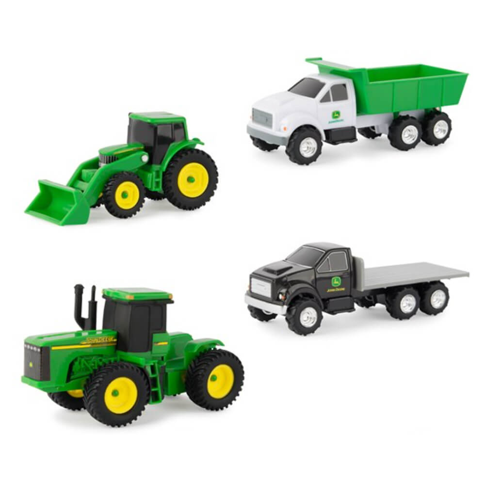 John Deere 4 Piece Vehicle Carded Set