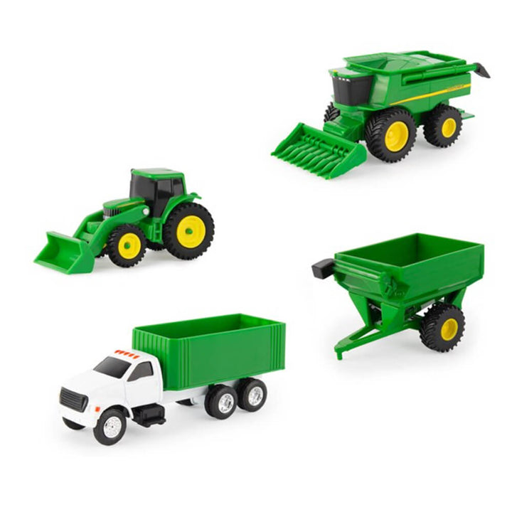 John Deere 4 Piece Vehicle Carded Set