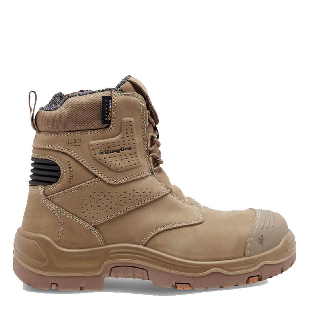 King Gee K28010 Bennu Pro 6 Work Boot Stone View 2