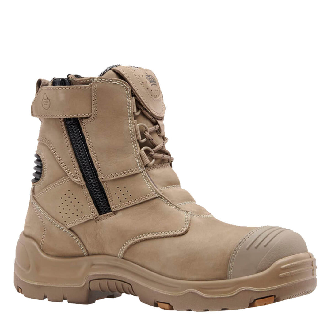 King Gee K28010 Bennu Pro 6 Work Boot Stone View 3