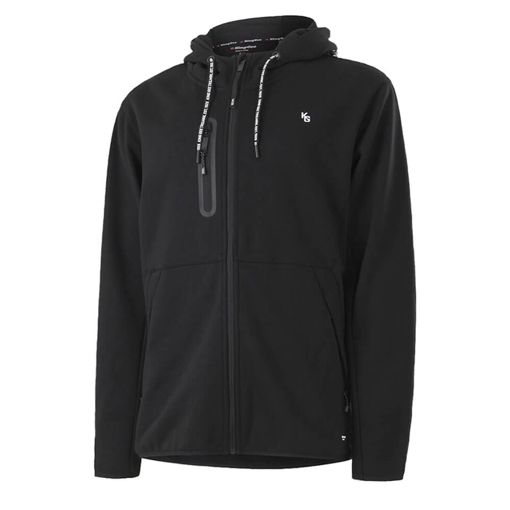 King Gee K15007 Trademark Hoodie Black Side