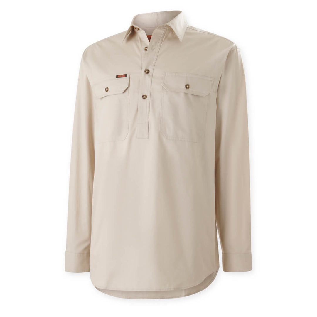 Mustang Signature Y04004 Mens Closed Front Shirt Pebble Front