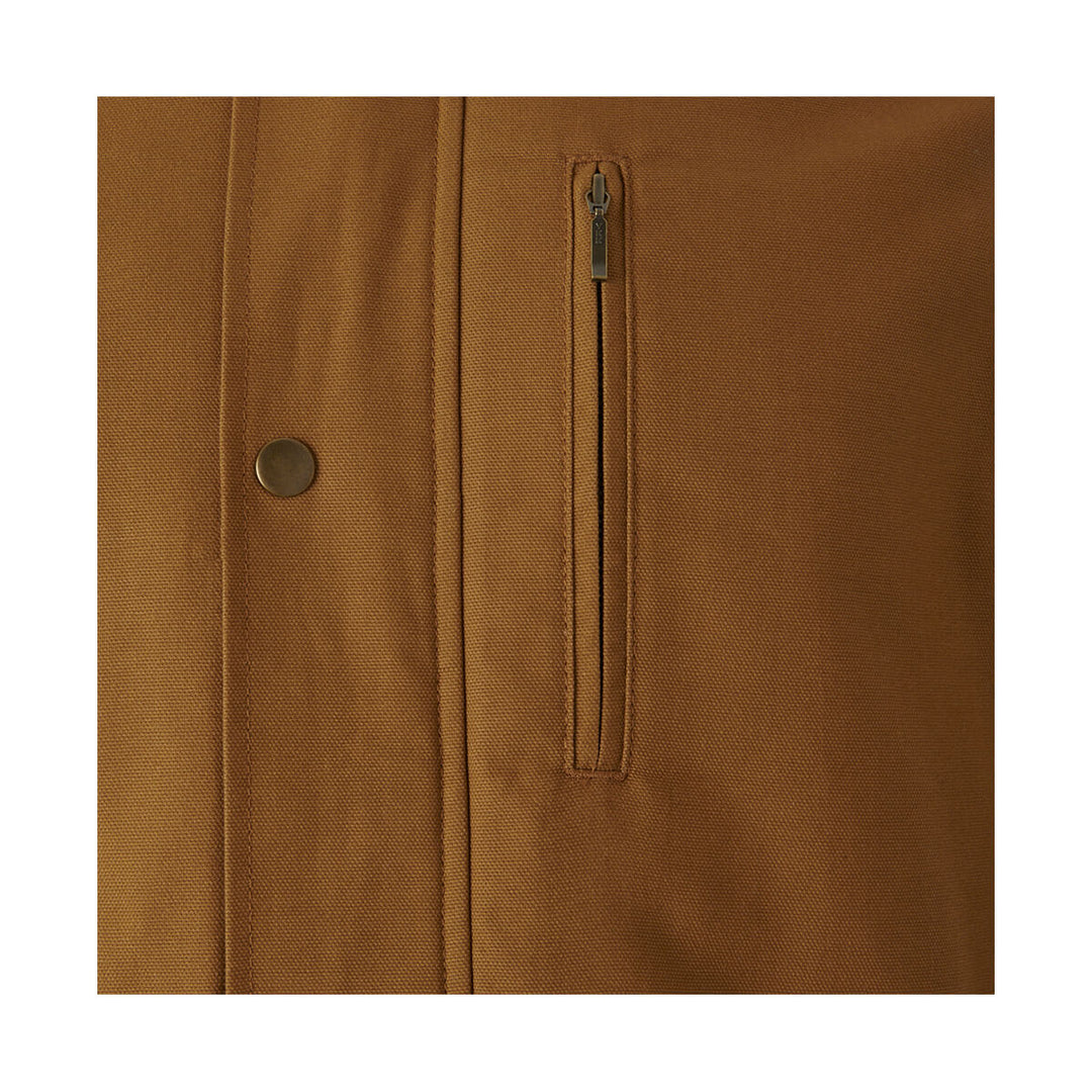 Mustang Signature Y06430 Outback Canvas jacket Pocket Zipper Detail