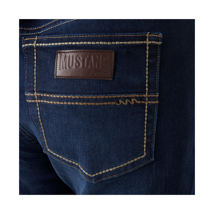 Mustang Signature Y08108 Womens Regular Jeans Back Pocket Logo