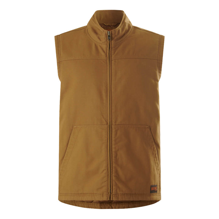 Mustang Signature Y21485 Outback Canvas Vest Dark Tan