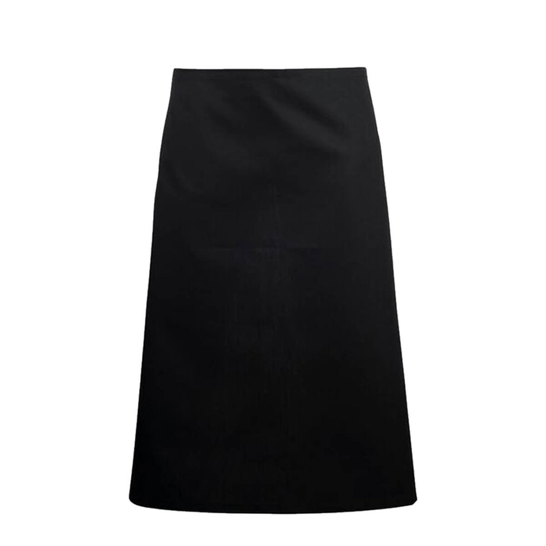 ChefsCraft CA009 3/4 Length Apron Black Front