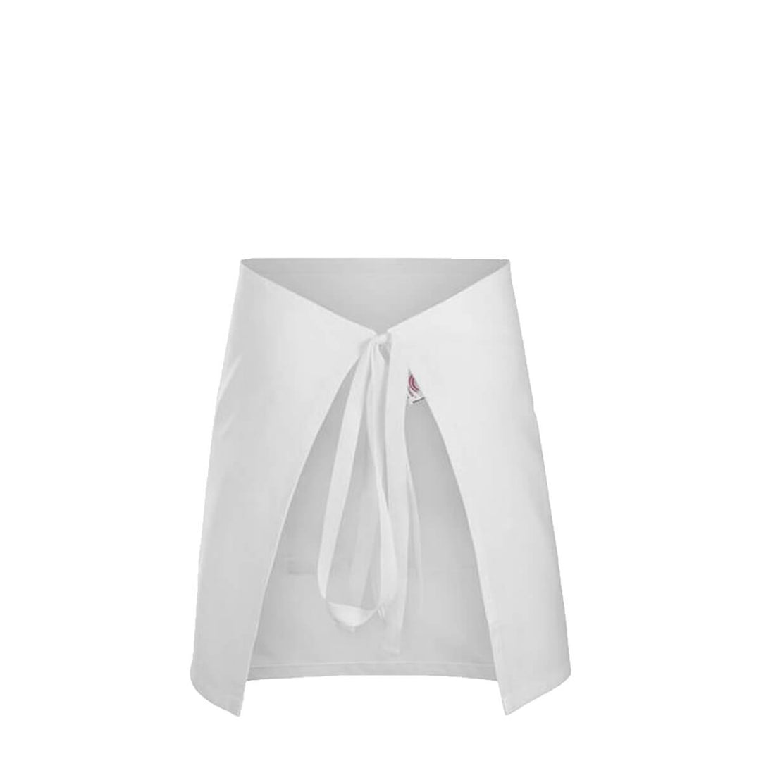 ChefsCraft CA022 1/4 Apron With Pocket White Back