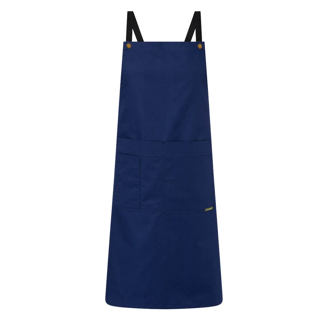 ChefsCraft CA031 Full Bib Apron With Pockets Blueberry Front