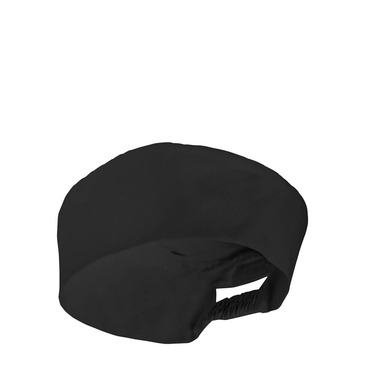 ChefsCraft CC103 Flat Top Chef Hat Black