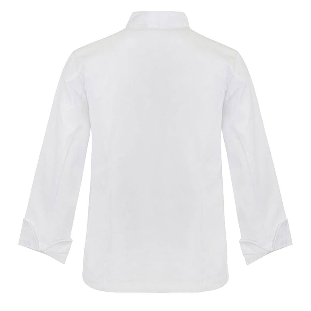 ChefsCraft CJ048 Chef Jacket - 155gsm Long Sleeve White Back