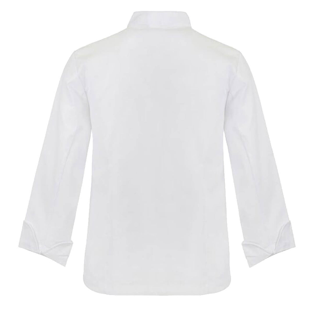 ChefsCraft CJ051 Exec Chef Jacket Light Long Sleeve White Back