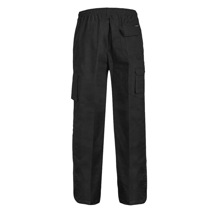 ChefsCraft CP055 Chefs Draw String Cargo Pant Black Back